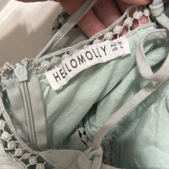 Hello Molly OUT TO GET ME DRESS PISTACHIO - Picture 4 of 7